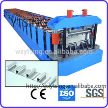 YTSING-YD-4301 Passe CE e ISO perfil de aço Deck Deck máquina, rolo de plataforma de metal formando máquina
